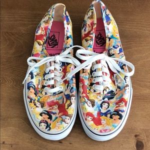 Disney Princess Vans, size 8.5